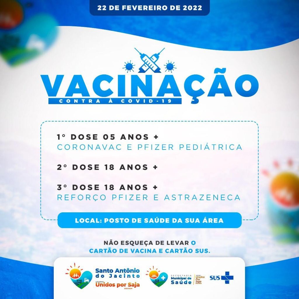Vacinação Covid-19 22/02/2022