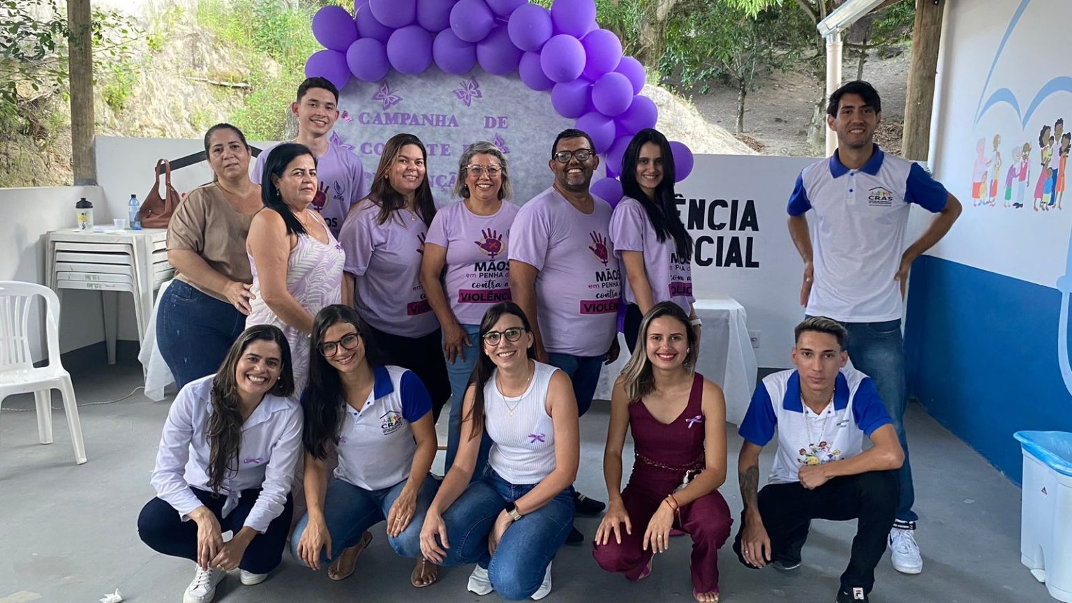 Campanha de Conscientização Pelo Fim da Violência Contra a Mulher