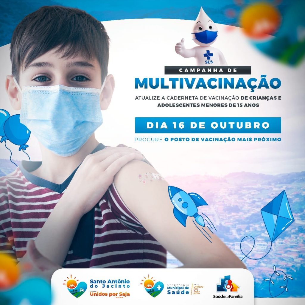 Campanha de Multivacinação – Dia de 16 de Outubro