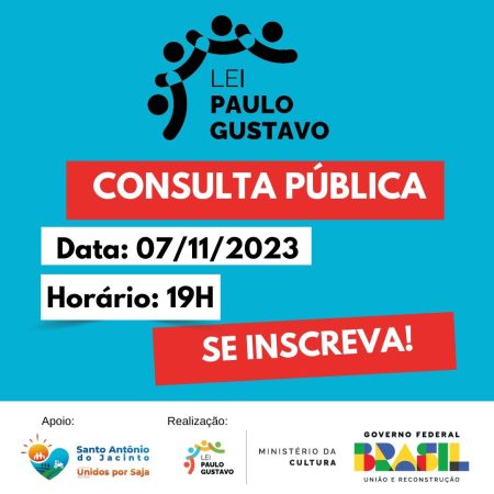 Consulta Pública Lei Paulo Gustavo