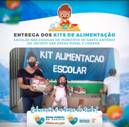 Distribuição do Kit Alimentação Escolar