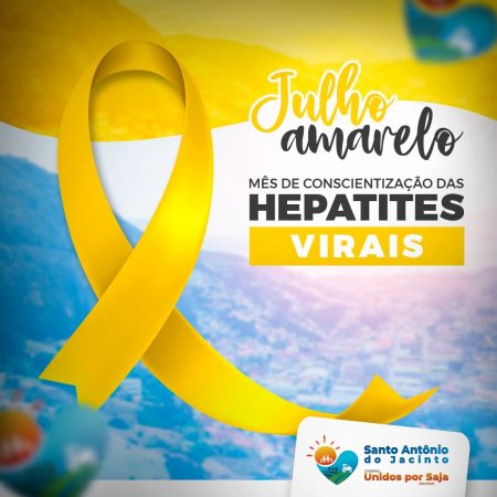 Julho Amarelo, Mês de Conscientização das Hepatites Virais